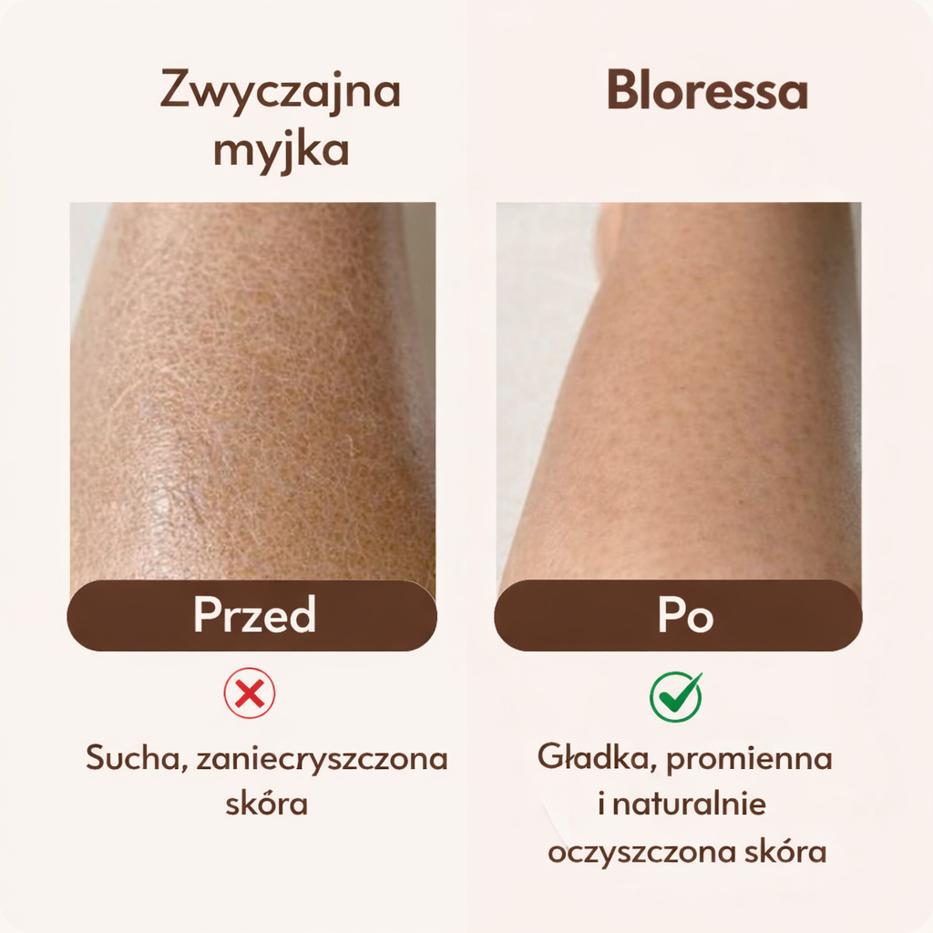 Bloressa Peelingujący ręcznik pod prysznic